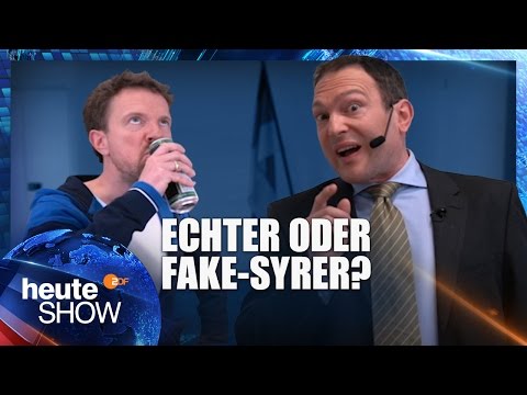 Youtube: So erkennt man einen Fake-Flüchtling! | heute-show vom 05.05.2017