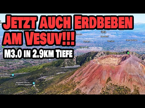 Youtube: Jetzt auch Erdbeben am Vesuv - M3.0