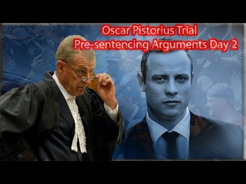 Youtube: Oscar Pistorius Pre-Sentencing Arguments: Tuesday 14 October 2014, Session 1