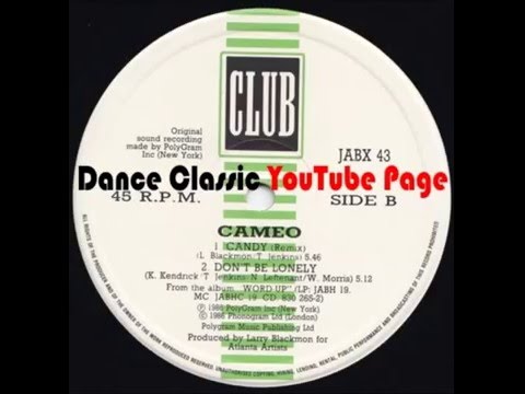 Youtube: Cameo - Candy (Remix)
