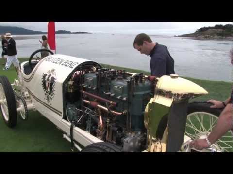 Youtube: Starting the 1909 Blitzen-Benz, UNEDITED, @ Pebble Beach Concours d'Elegance