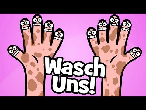Youtube: ♪ ♪ Kinderlied Hände waschen - Wasch uns - Hurra Kinderlieder