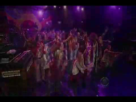 Youtube: Aquarius and Let the sunshine in - Hair Musical on Broadway - David Letterman TV Show