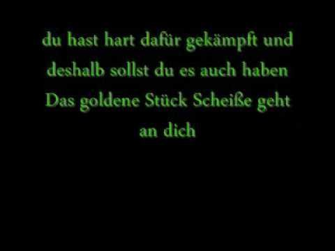 Youtube: Wizo - Das goldene Stück Scheiße mit Lyrics