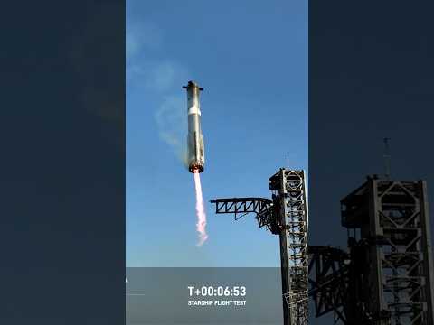 Youtube: WOW! Sehen Sie, wie SpaceX einen Raumschiff-Booster in der Luft fängt