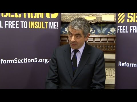 Youtube: Rowan Atkinson on free speech