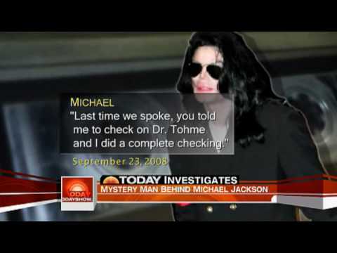 Youtube: NEW MJ's audio tape released - Mystery Man Behind Michael Jackson