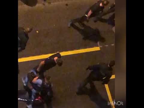 Youtube: Exklusiv: Video von Polizeigewalt in Frankfurt.