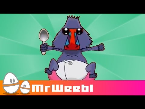 Youtube: Baby Baboon : animated music video : MrWeebl