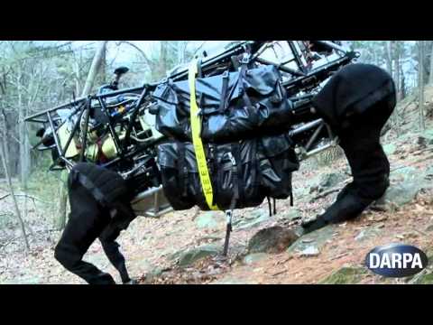 Youtube: DARPA Legged Squad Support System (LS3)