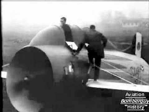 Youtube: Stipa-Caproni Flying Barrel (take-off footage only)