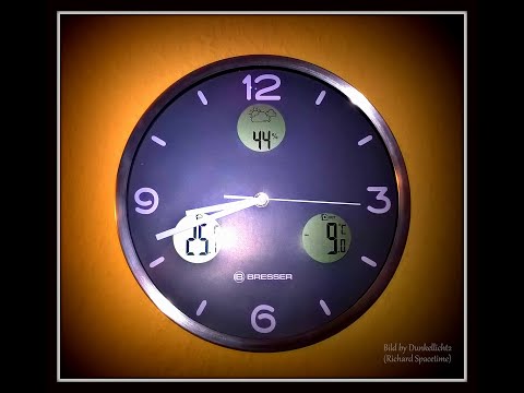 Youtube: Unsere neue WAND FUNKUHR von Bresser.