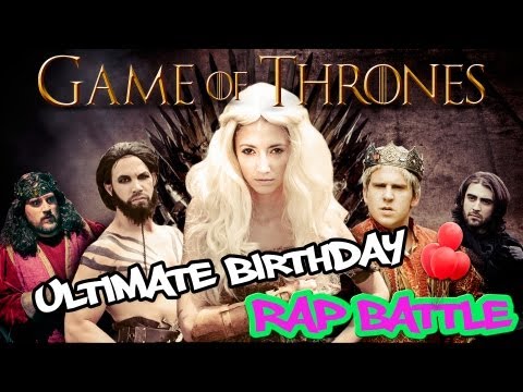 Youtube: "Game of Thrones" Ultimate Birthday Rap Battle (Featuring Taryn Southern)
