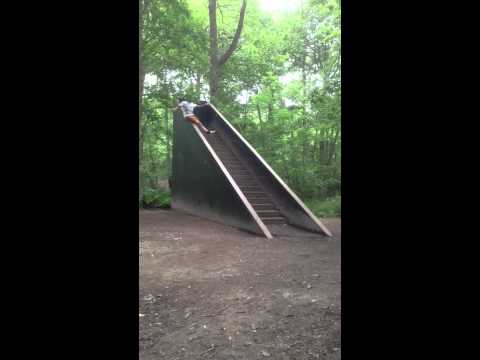 Youtube: Random stairs in the woods.
