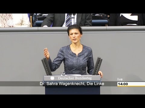 Youtube: Sahra Wagenknecht, DIE LINKE: Soziale Kälte und solidarisches Miteinander: das geht nicht zusammen