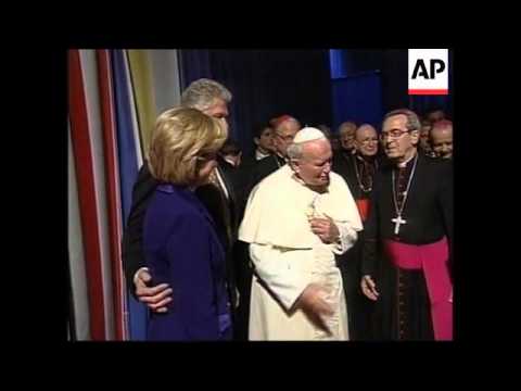 Youtube: Pope John Paul II with Carter, Reagan, Bush Snr & Clinton