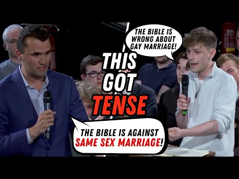 Youtube: Watch As Charlie Kirk Schools College Student On Same Sex Marriage In The Bible