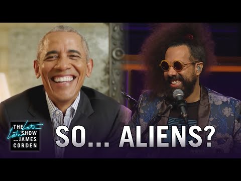 Youtube: Reggie Watts to Barack Obama: What's w/ Dem Aliens?