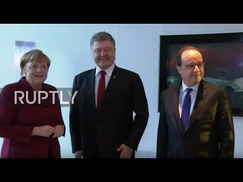 Youtube: LIVE: Normandy Four talks kick off in Berlin