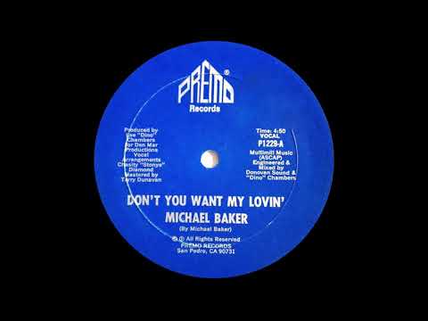 Youtube: MICHAEL BAKER - Don´t you want my lovin