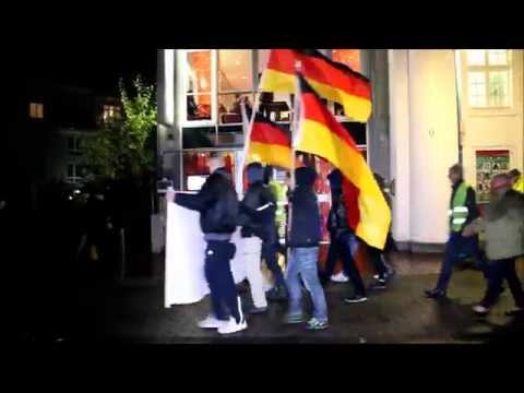 Youtube: Biegida demonstriert in Bünde am 16. Oktober 2015