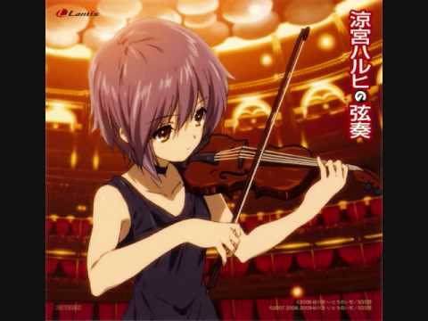 Youtube: Sunao na kimochi - Suzumiya Haruhi no Gensou