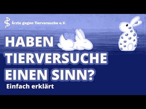 Youtube: Unsinn Tierversuch - Ein animierter Aufklärungsfilm der Ärzte gegen Tierversuche