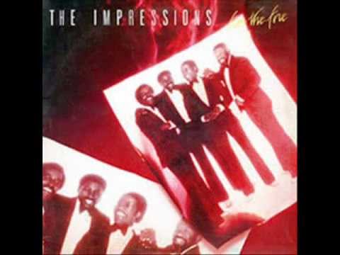 Youtube: THE IMPRESSIONS. "Fan The Fire". 1981. original 12" mix.