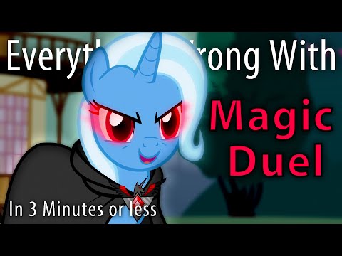 Youtube: (Parody) Everything Wrong With Magic Duel in 3 Minutes or less