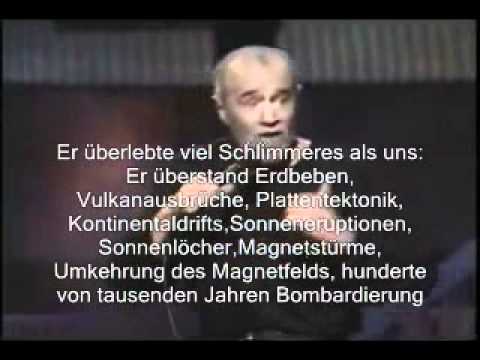 Youtube: George Carlin - Arroganz der Menschheit (deutsch, Untertitel)
