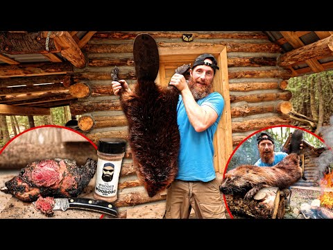 Youtube: CAVEMAN COOKING the MASSIVE BEAVER (Survival Style!) - Catch, Cleaned, Fire Coal Cooked