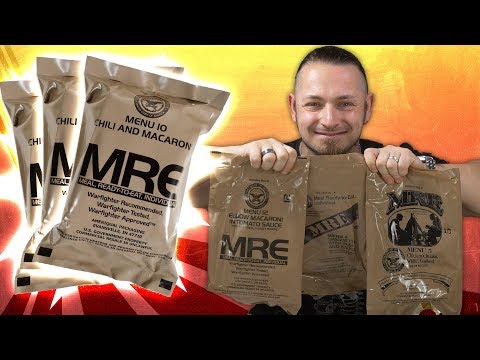 Youtube: USA Kampfration MRE / EPA 🍗 ANGEBISSEN VOL.25 [German, Deutsch]