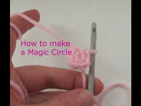 Youtube: The easy way to crochet a magic circle