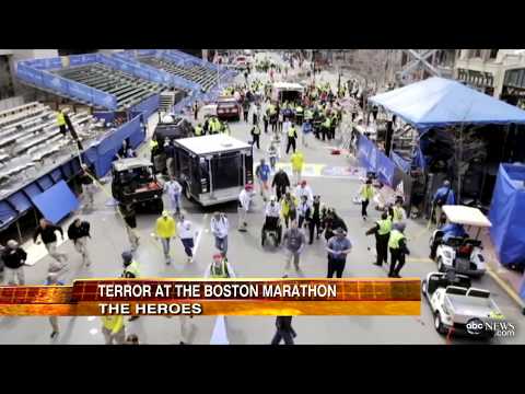 Youtube: Boston Marathon Explosion Video, Pictures: Heroes Emerge from Boston Marathon Bombing
