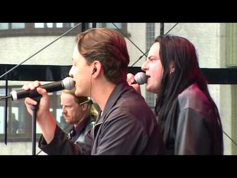 Youtube: Goethes Erben & Peter Heppner - Glasgarten (M'era Luna Festival 2001) (Crazy Clip TV 52)