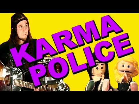 Youtube: Karma Police - Gianni and Sarah (Walk off the Earth)