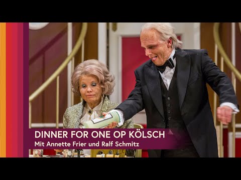 Youtube: Dinner for one - op Kölsch (ganzer Film auf Deutsch) mit Ralf Schmitz und Annette Frier