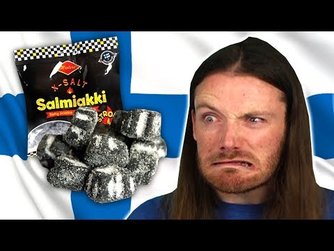 Youtube: Iren probieren finnische Lakritze