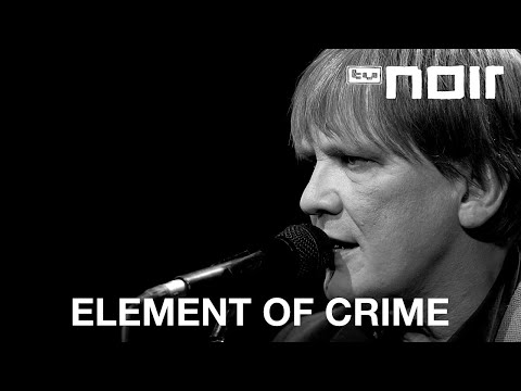 Youtube: Element of Crime - Damals hinterm Mond (live bei TV Noir)