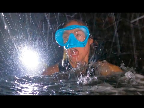 Youtube: We almost DIE exploring Sydney's Secret Underwater Tunnel - Freediving Danger ⚠️