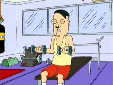 Youtube: Family Guy Hitler at the Gym