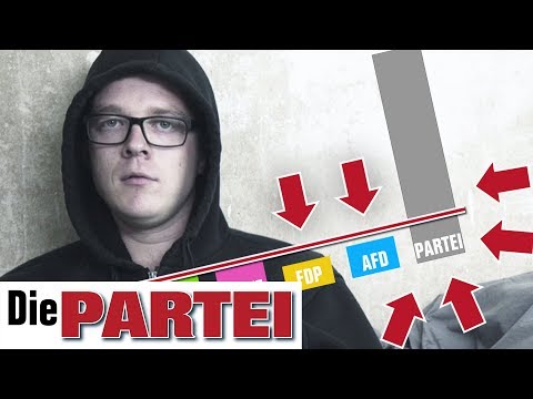 Youtube: Nichtwähler wählen die PARTEI! Wahlwerbespot zur Bundestagswahl 2017 mit Nico Semsrott