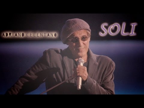 Youtube: Adriano Celentano - Soli (LIVE 2012)