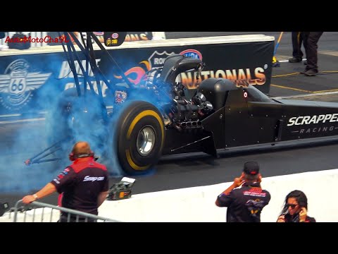 Youtube: 11,000 HORSEPOWER TOP FUEL DRAGSTERS RUNS 330 mph in 3.7 SECONDS NITRO BURNING FLAMES