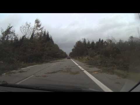 Youtube: Sturmtief Christian, 28.10.2013, Nordfriesland - Schockierende Bilder[HD]
