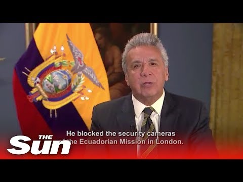 Youtube: Assange: Ecuador on why they gave up WikiLeaks co-founder