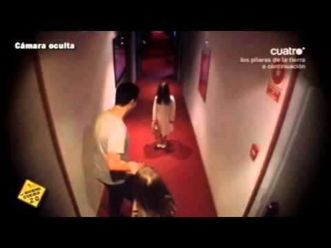 Youtube: El hormiguero - Niña en pasillo de hotel