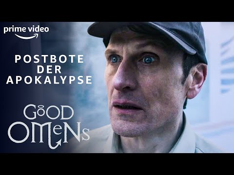 Youtube: Die vier Reiter bekommen Post... | Good Omens | Prime Video DE