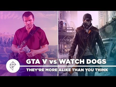 Youtube: Watch Dogs vs. GTA 5: More Alike Than You Think