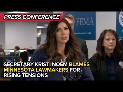 Youtube: DHS Secretary Kristi Noem Addresses Fatal ICE Shooting in Minneapolis, Blames Local Leaders
